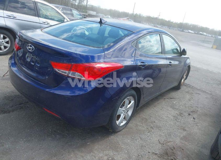 Photo 4 of 2013 Hyundai Elantra GLS (VIN 5NPDH4AE0DH436206)