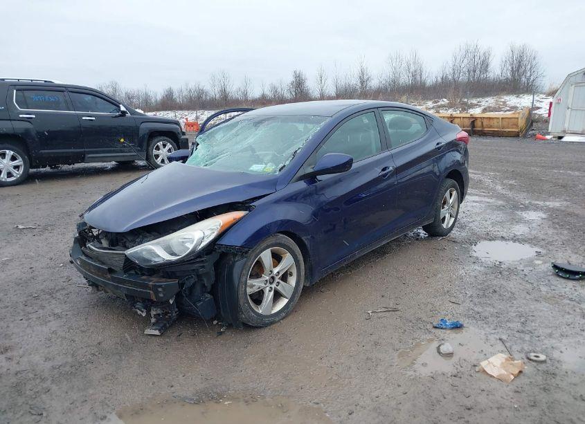 Photo 2 of 2013 Hyundai Elantra GLS (VIN 5NPDH4AE0DH439381)
