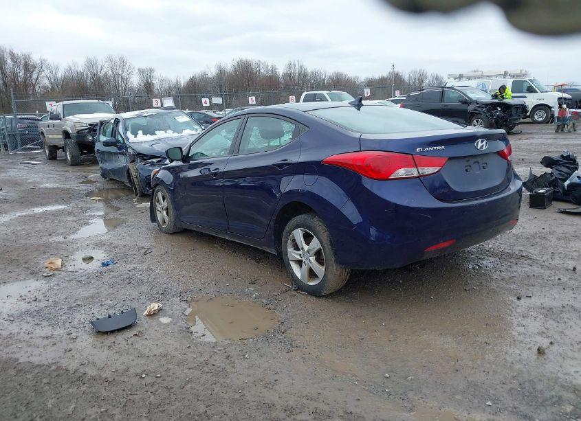 Photo 3 of 2013 Hyundai Elantra GLS (VIN 5NPDH4AE0DH439381)