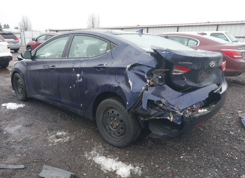 Photo 3 of 2013 Hyundai Elantra GLS (VIN 5NPDH4AE0DH447643)