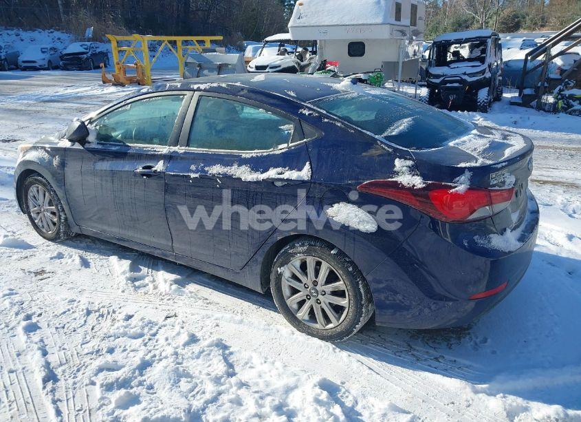 Photo 3 of 2014 Hyundai Elantra SE (VIN 5NPDH4AE0EH467344)
