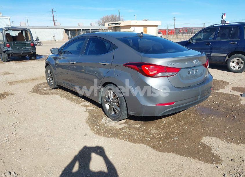 Photo 3 of 2014 Hyundai Elantra LIMITED (VIN 5NPDH4AE0EH472074)