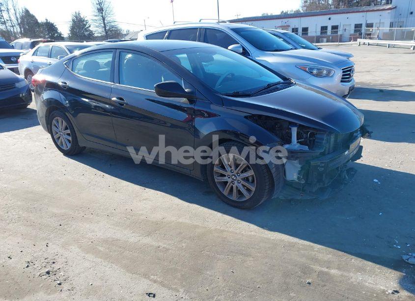 2014 Hyundai Elantra SE (VIN 5NPDH4AE0EH476741) main photo