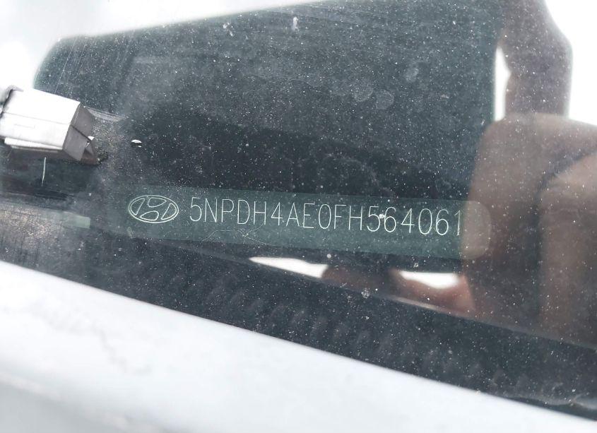 Photo 9 of 2015 Hyundai Elantra SE (VIN 5NPDH4AE0FH564061)