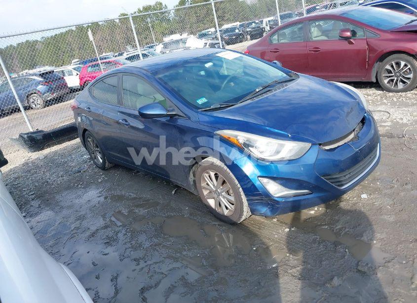 2015 Hyundai Elantra SE (VIN 5NPDH4AE0FH598713) main photo