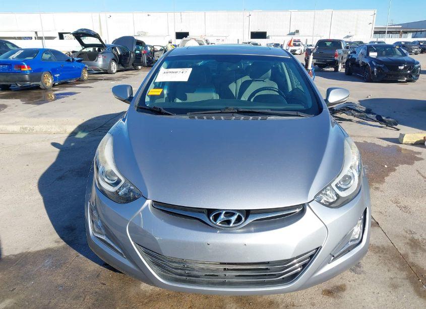 Photo 12 of 2015 Hyundai Elantra LIMITED (VIN 5NPDH4AE0FH622668)