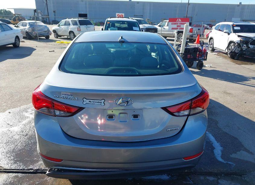 Photo 16 of 2015 Hyundai Elantra LIMITED (VIN 5NPDH4AE0FH622668)