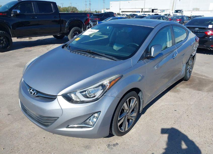 Photo 2 of 2015 Hyundai Elantra LIMITED (VIN 5NPDH4AE0FH622668)