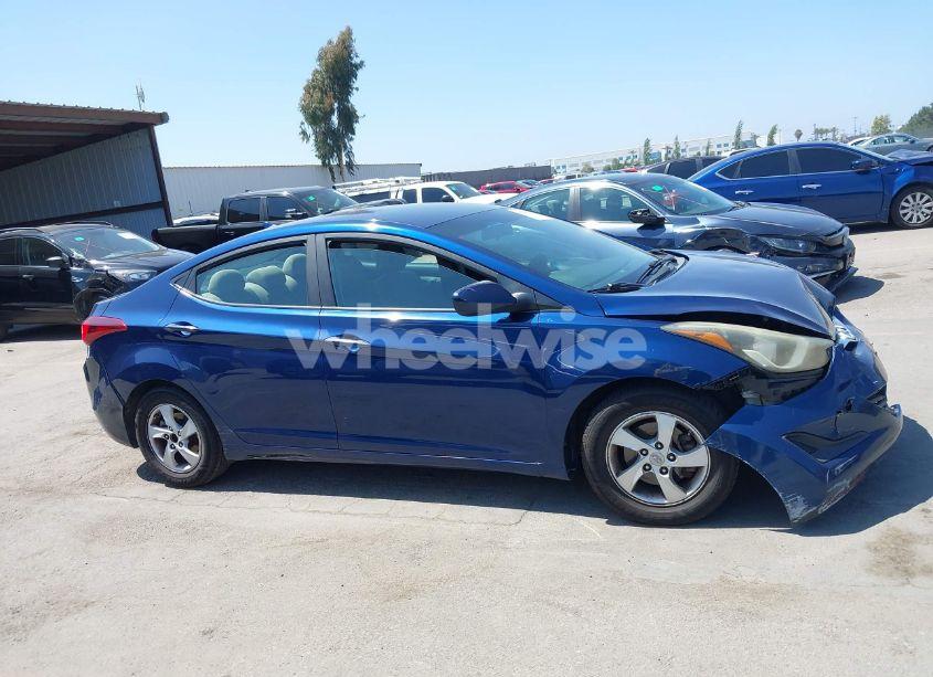 Photo 13 of 2015 Hyundai Elantra SE (VIN 5NPDH4AE0FH628101)