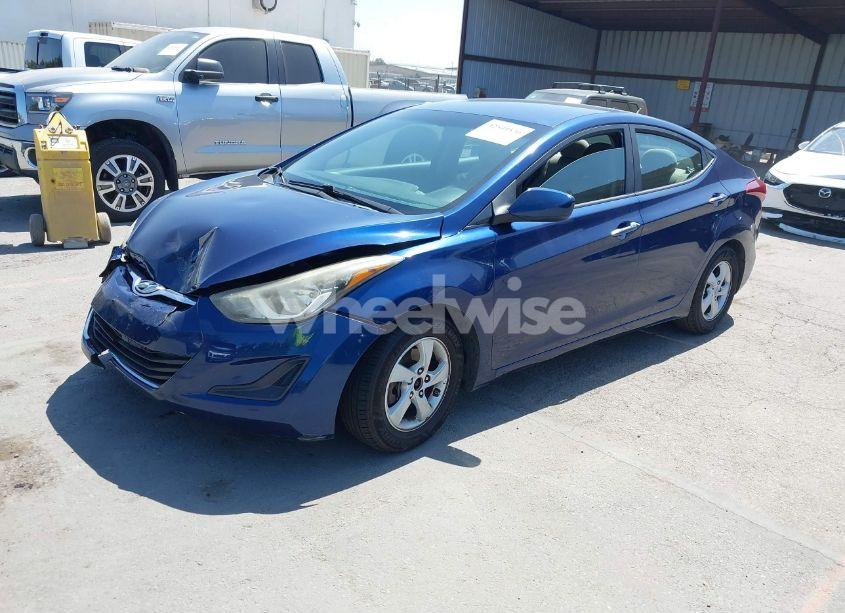 Photo 2 of 2015 Hyundai Elantra SE (VIN 5NPDH4AE0FH628101)