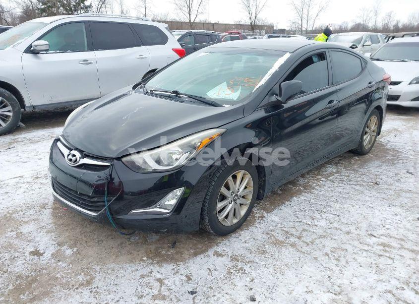 Photo 2 of 2015 Hyundai Elantra SE (VIN 5NPDH4AE0FH633959)