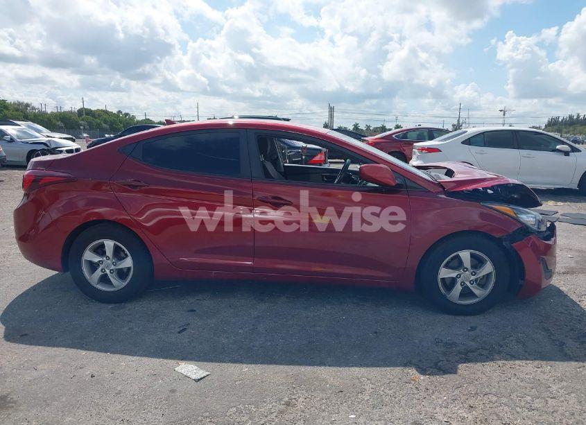 Photo 13 of 2015 Hyundai Elantra SE (VIN 5NPDH4AE0FH650356)