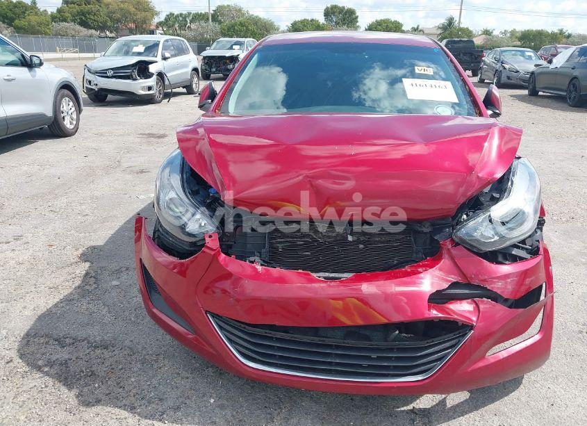 Photo 6 of 2015 Hyundai Elantra SE (VIN 5NPDH4AE0FH650356)