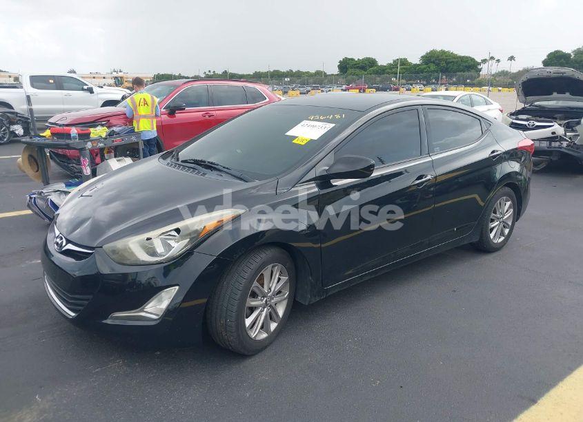 Photo 2 of 2016 Hyundai Elantra SE (VIN 5NPDH4AE0GH654733)