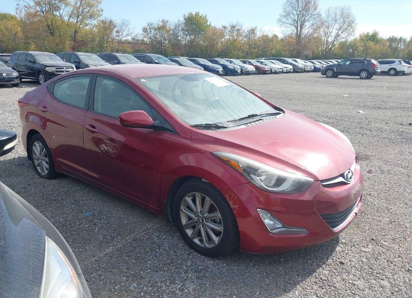 2016 Hyundai Elantra SE (VIN 5NPDH4AE0GH655459) main photo