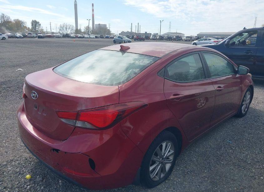 Photo 4 of 2016 Hyundai Elantra SE (VIN 5NPDH4AE0GH655459)