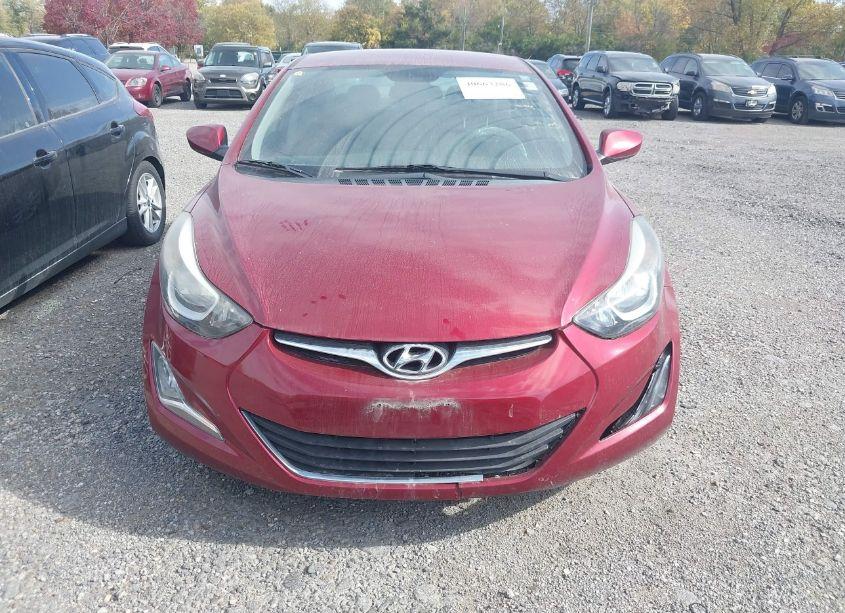 Photo 6 of 2016 Hyundai Elantra SE (VIN 5NPDH4AE0GH655459)