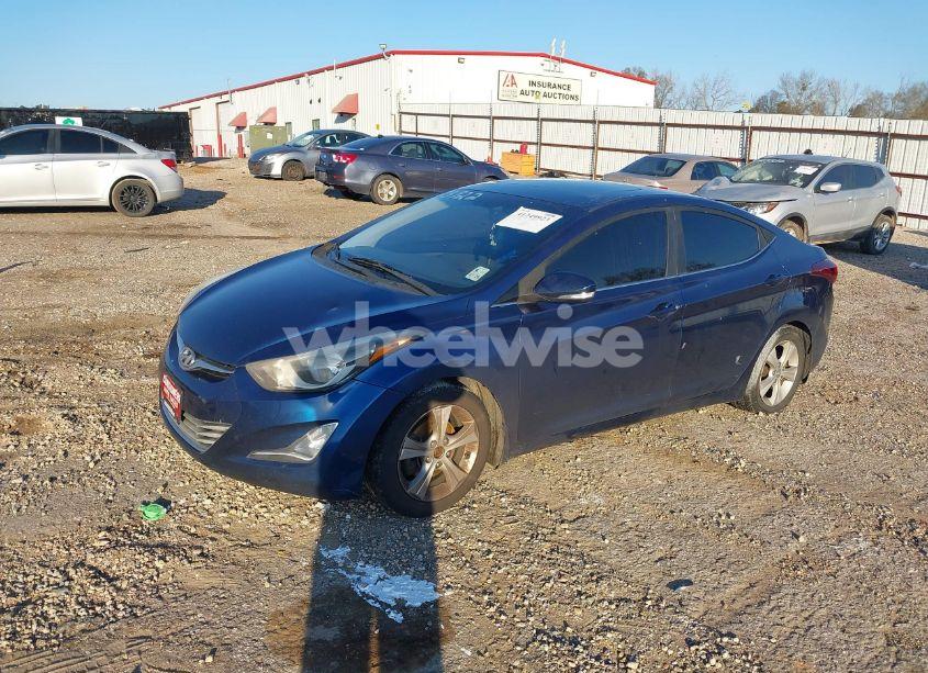Photo 2 of 2016 Hyundai Elantra VALUE EDITION (VIN 5NPDH4AE0GH669166)