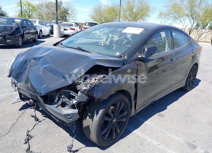 Photo 2 of 2016 Hyundai Elantra SE (VIN 5NPDH4AE0GH687456)
