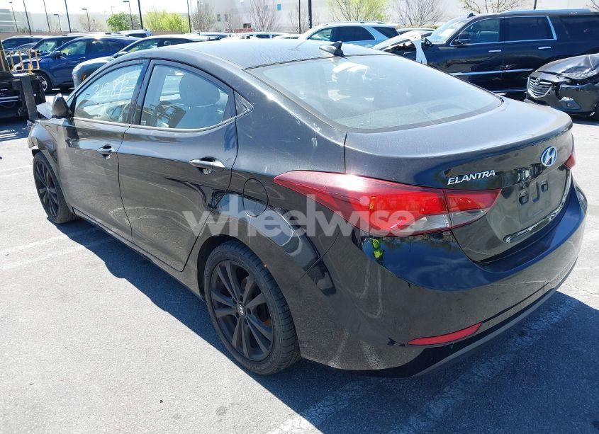 Photo 3 of 2016 Hyundai Elantra SE (VIN 5NPDH4AE0GH687456)
