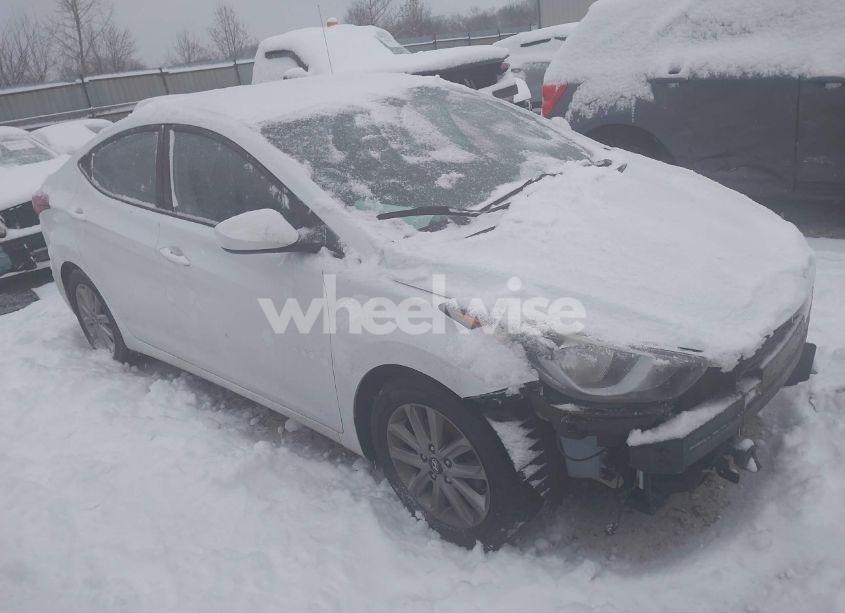 2016 Hyundai Elantra SE (VIN 5NPDH4AE0GH691698) main photo