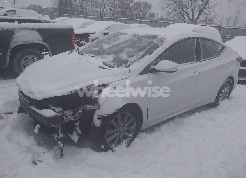 Photo 2 of 2016 Hyundai Elantra SE (VIN 5NPDH4AE0GH691698)