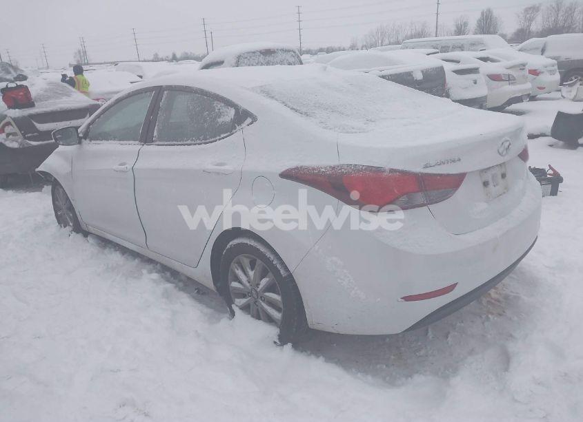 Photo 3 of 2016 Hyundai Elantra SE (VIN 5NPDH4AE0GH691698)