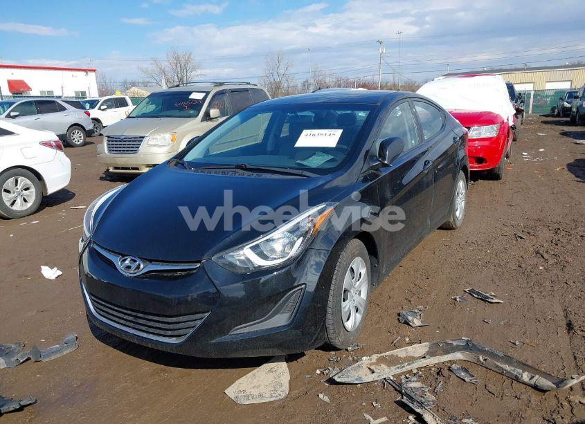 Photo 12 of 2016 Hyundai Elantra SE (VIN 5NPDH4AE0GH693936)