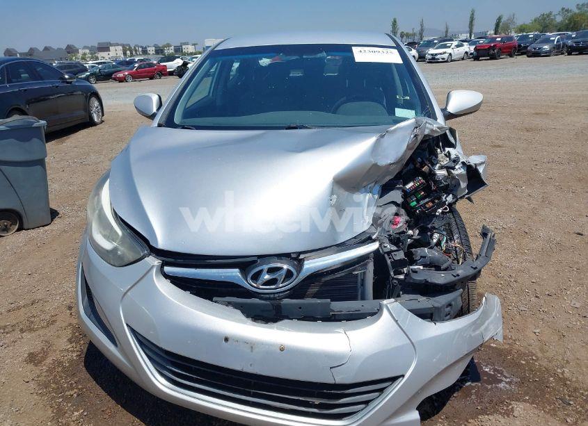 Photo 12 of 2016 Hyundai Elantra SE (VIN 5NPDH4AE0GH718348)