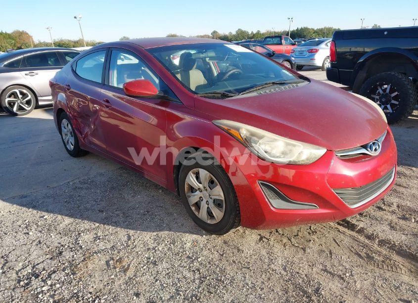 2016 Hyundai Elantra SE (VIN 5NPDH4AE0GH743606) main photo