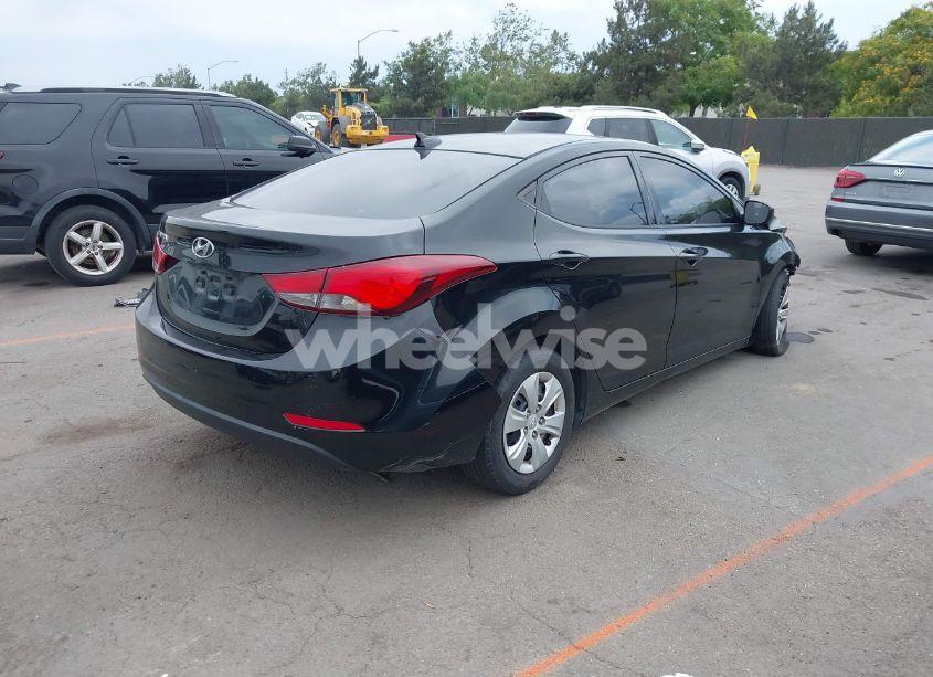 Photo 4 of 2016 Hyundai Elantra SE (VIN 5NPDH4AE0GH749471)