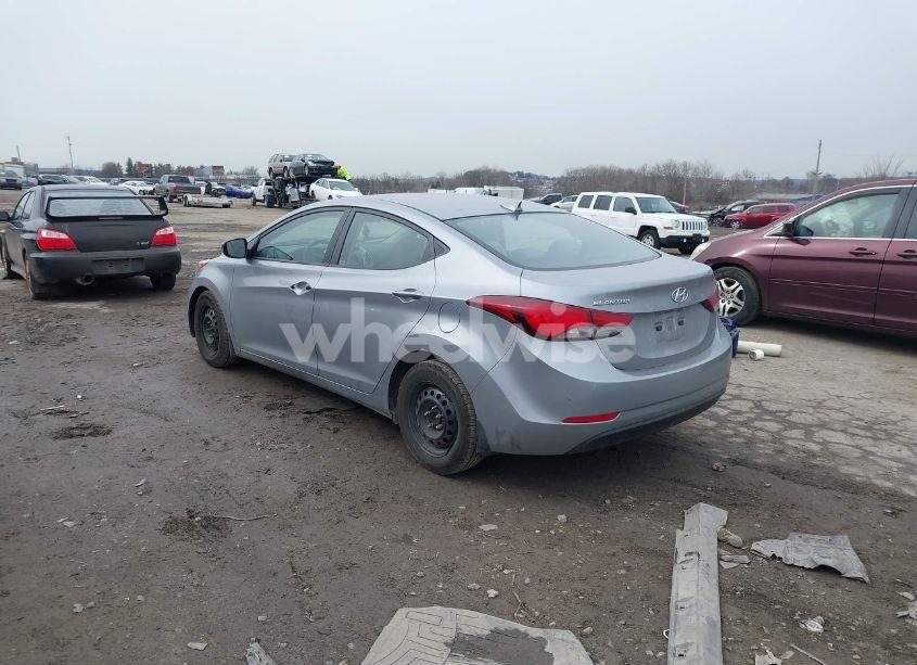 Photo 3 of 2016 Hyundai Elantra SE (VIN 5NPDH4AE0GH750779)