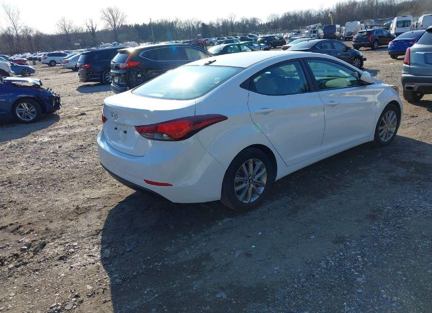Photo 4 of 2016 Hyundai Elantra SE (VIN 5NPDH4AE0GH765251)