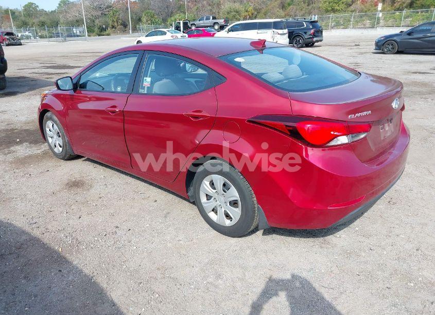 Photo 3 of 2016 Hyundai Elantra SE (VIN 5NPDH4AE0GH768280)