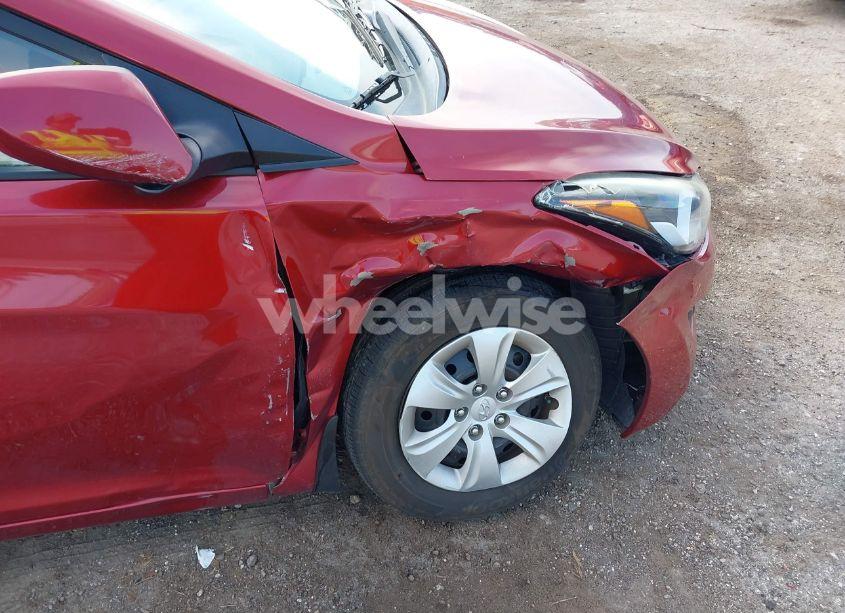 Photo 6 of 2016 Hyundai Elantra SE (VIN 5NPDH4AE0GH768280)