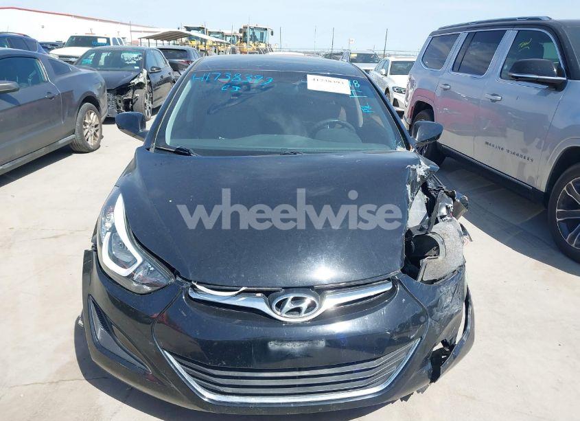 Photo 12 of 2016 Hyundai Elantra SE (VIN 5NPDH4AE0GH768988)