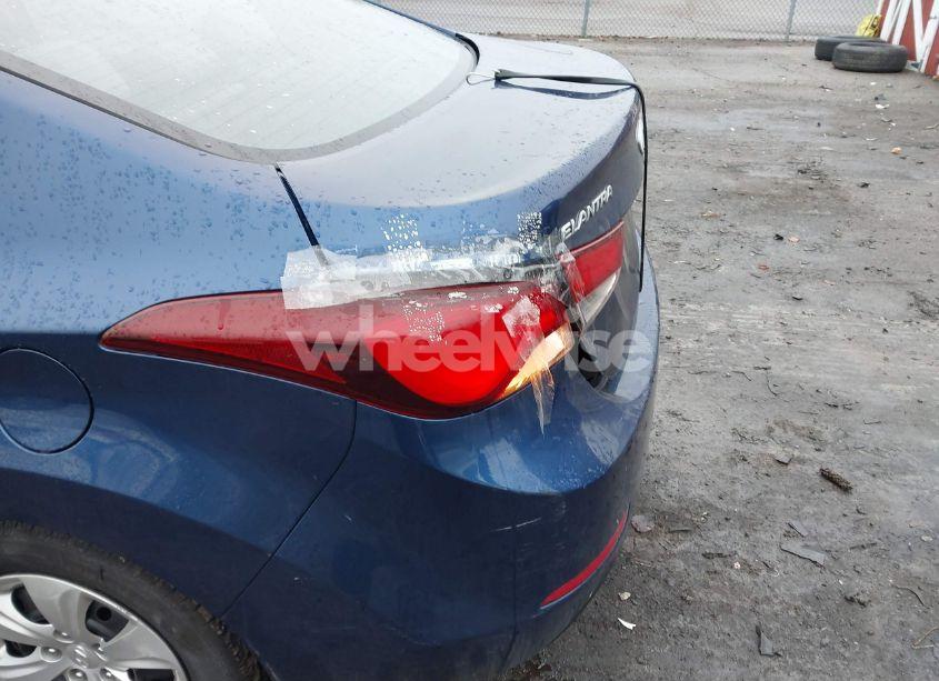 Photo 6 of 2016 Hyundai Elantra SE (VIN 5NPDH4AE0GH785905)