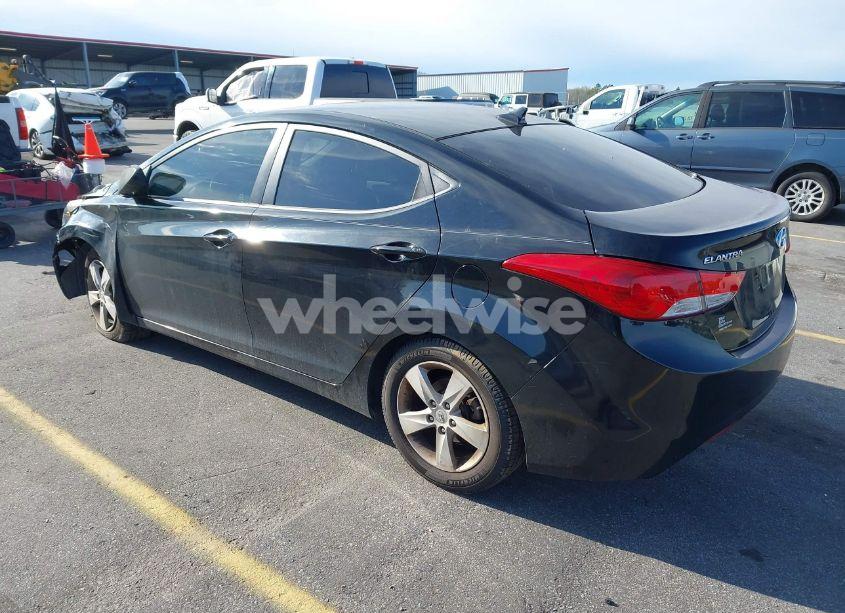 Photo 3 of 2011 Hyundai Elantra GLS (VIN 5NPDH4AE1BH017830)