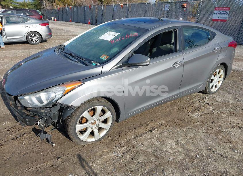 Photo 2 of 2011 Hyundai Elantra LIMITED (VIN 5NPDH4AE1BH075873)