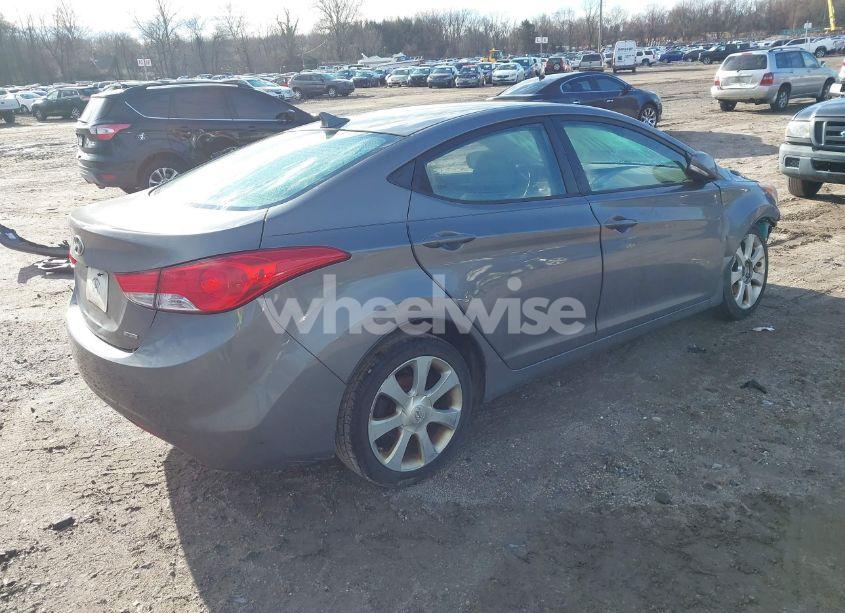 Photo 4 of 2011 Hyundai Elantra LIMITED (VIN 5NPDH4AE1BH075873)