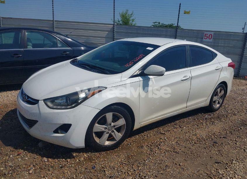 Photo 2 of 2012 Hyundai Elantra GLS (VIN 5NPDH4AE1CH078399)