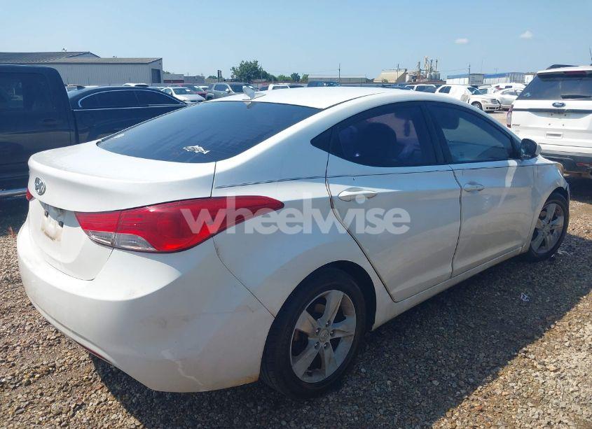 Photo 4 of 2012 Hyundai Elantra GLS (VIN 5NPDH4AE1CH078399)