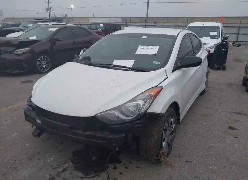 Photo 2 of 2012 Hyundai Elantra GLS (VIN 5NPDH4AE1CH080055)