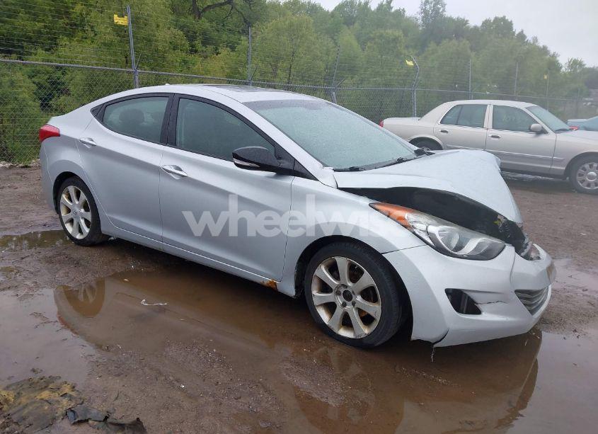 2012 Hyundai Elantra LIMITED (VIN 5NPDH4AE1CH081237) main photo