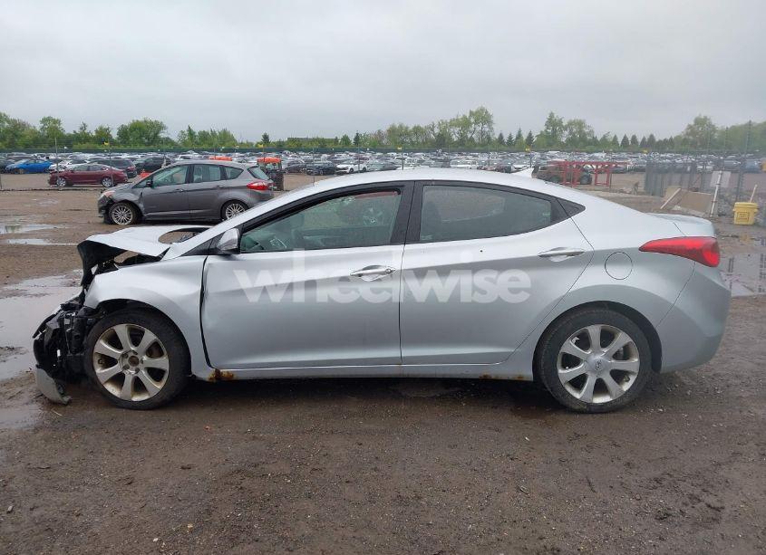 Photo 15 of 2012 Hyundai Elantra LIMITED (VIN 5NPDH4AE1CH081237)