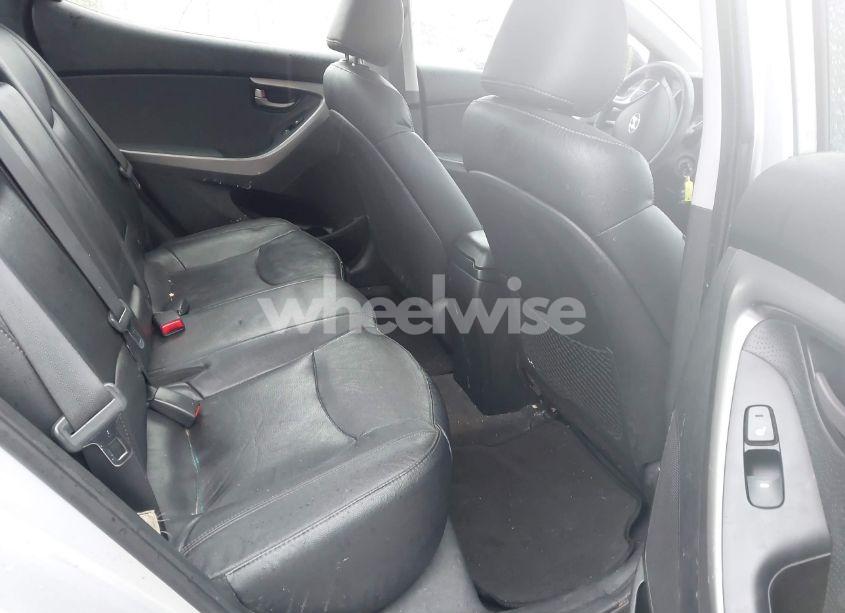 Photo 8 of 2012 Hyundai Elantra LIMITED (VIN 5NPDH4AE1CH081237)