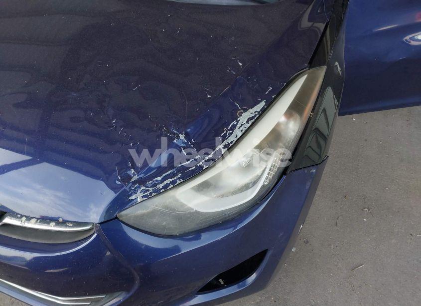 Photo 6 of 2012 Hyundai Elantra LIMITED (VIN 5NPDH4AE1CH093596)