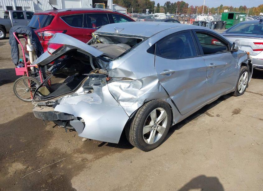Photo 4 of 2012 Hyundai Elantra GLS (VIN 5NPDH4AE1CH095591)