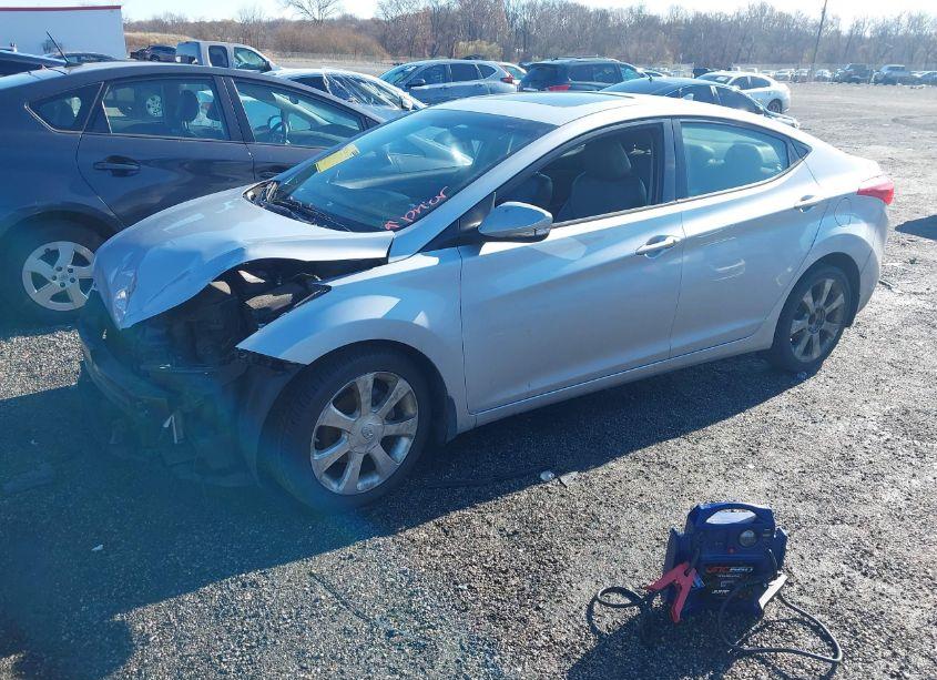 Photo 2 of 2012 Hyundai Elantra LIMITED (VIN 5NPDH4AE1CH113801)