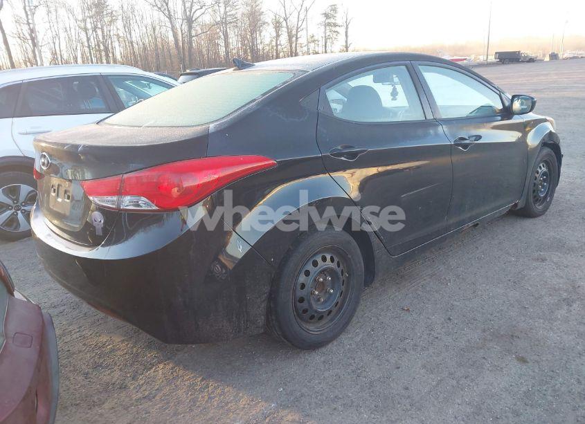 Photo 4 of 2012 Hyundai Elantra GLS (VIN 5NPDH4AE1CH135202)